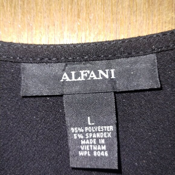 Alfani Metallic Silver Dressy Tank Top - Picture 3 of 3